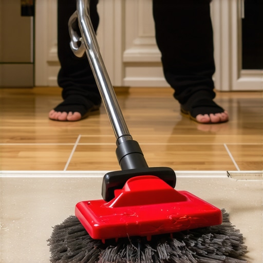 Professional grout scrubber and sealant applicator in action, demonstrating effective home maintenance tools