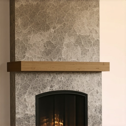 How to Hide Ugly Laminate Cut Edges Around Stone Fireplaces