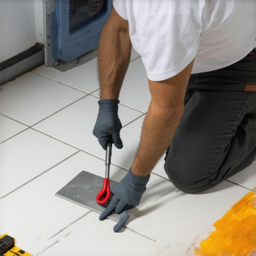 How to Install Large Format Tiles on a Tiny Shower Floor