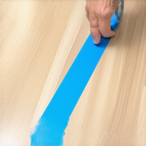 The Blue Tape Hack for Perfect Laminate Transitions