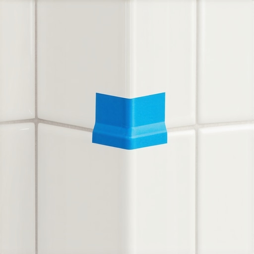 The Blue Tape Trick for Getting Razor-Sharp Grout Lines in Your Shower