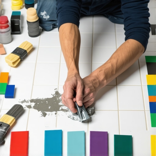 The DIY Trick for Matching Custom Grout Colors