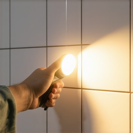 The Flashlight Trick for Finding Hidden Shower Membrane Leaks