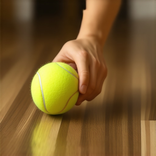 The Tennis Ball Trick for Removing Scuffs from Laminate
