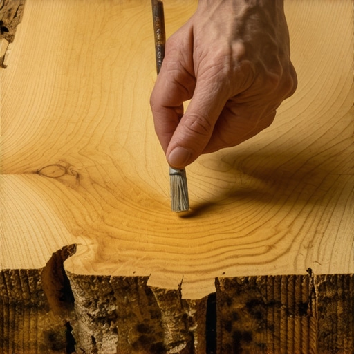 This Walnut Trick for Deep Hardwood Gouges Actually Works