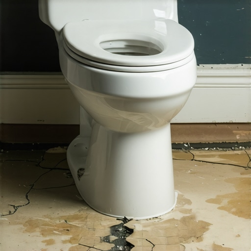 How to Fix a Wobbly Toilet That is Cracking Your Floor Tiles