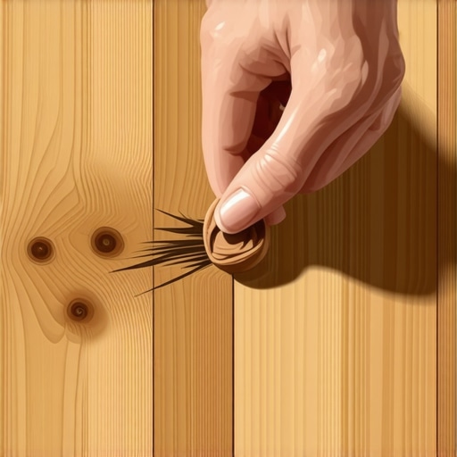 How to Repair a Deep Scratch in Hardwood Using a Walnut