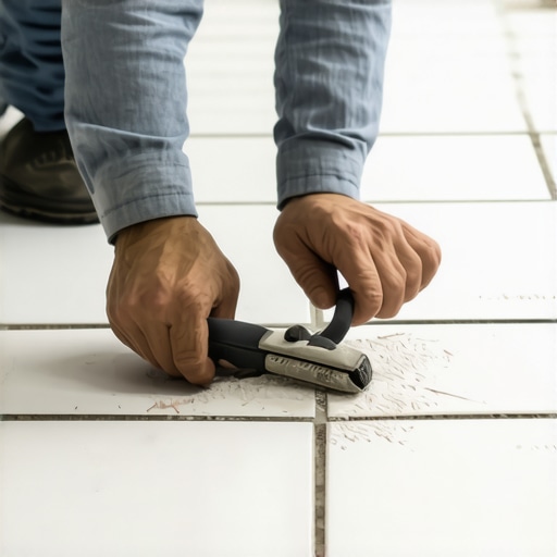 The Best Tool for Removing Old Grout Without Breaking Tile