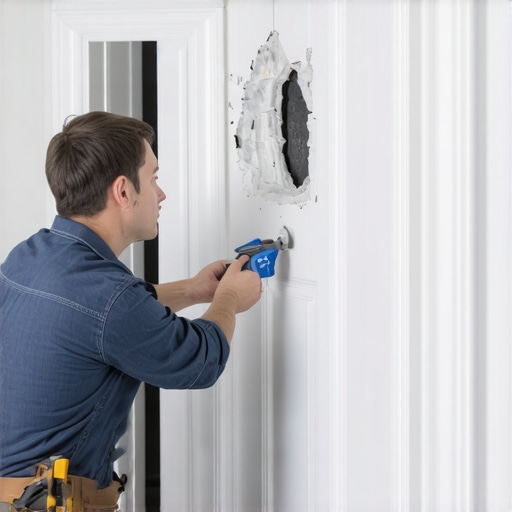 The Best Way to Patch a Hole in a Hollow Core Door