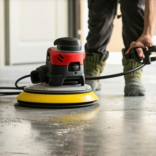 The Best Way to Remove Old Adhesive from a Concrete Subfloor