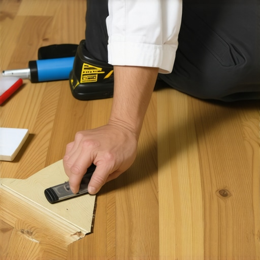 The Best Way to Repair a Gouge in Your Laminate Floor