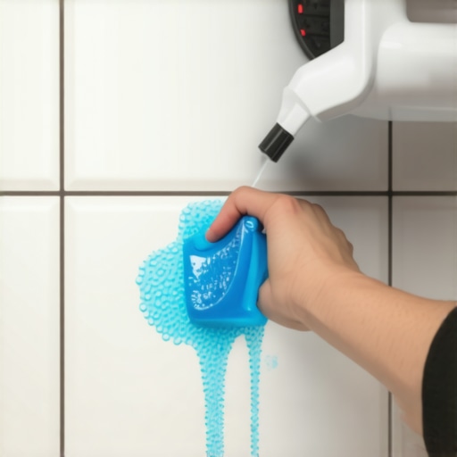The Blue Dish Soap Trick for Cleaning Grout Lines