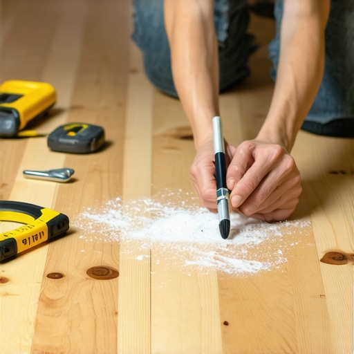 The Chalk Hack for Finding High Spots in Your Subfloor