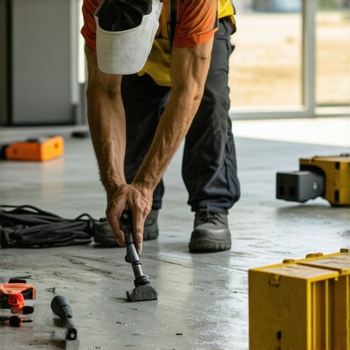 The Chalk Test for Finding High Spots in Your Concrete Subfloor
