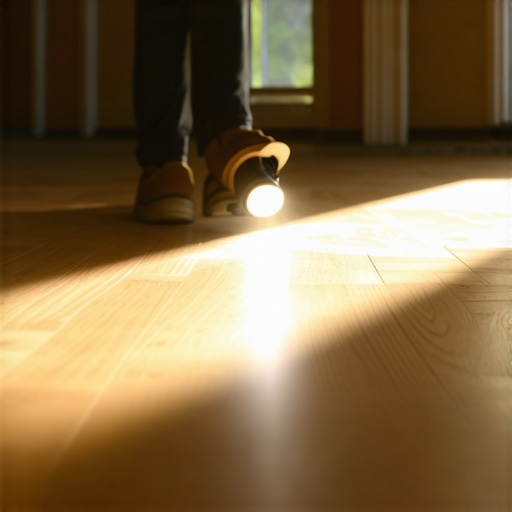 The Flashlight Trick for Finding High Spots in Your Subfloor