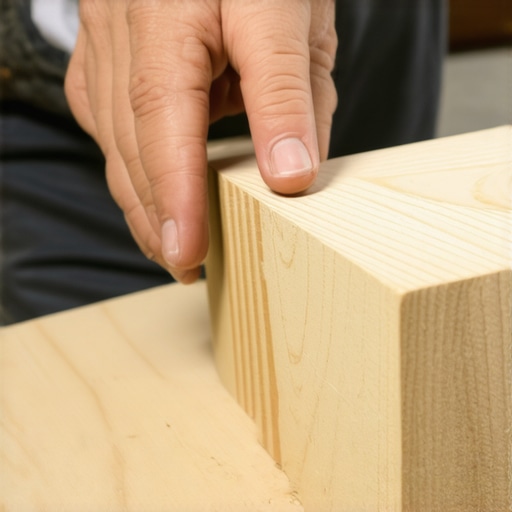 The Painters Tape Secret for No-Splinter Wood Cuts
