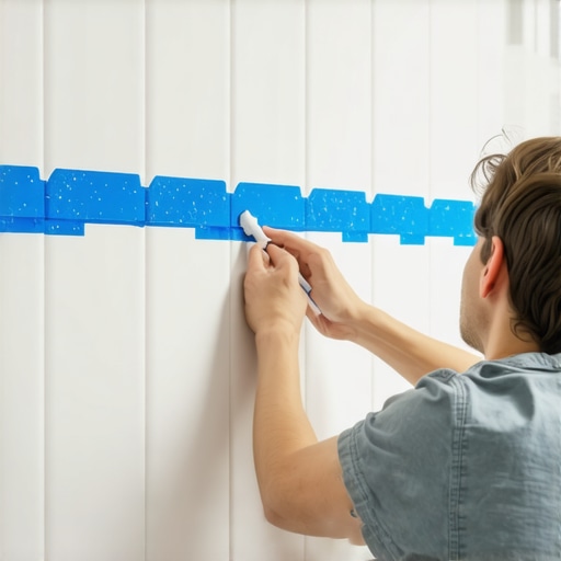 The Painter’s Tape Trick for Perfectly Straight Caulk Lines in Showers