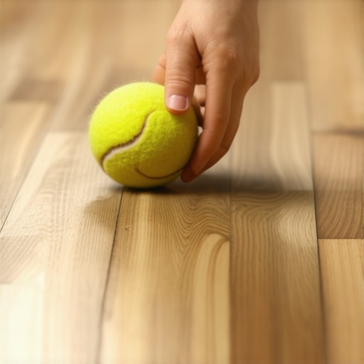 The Tennis Ball Trick for Removing Scuffs from Laminate