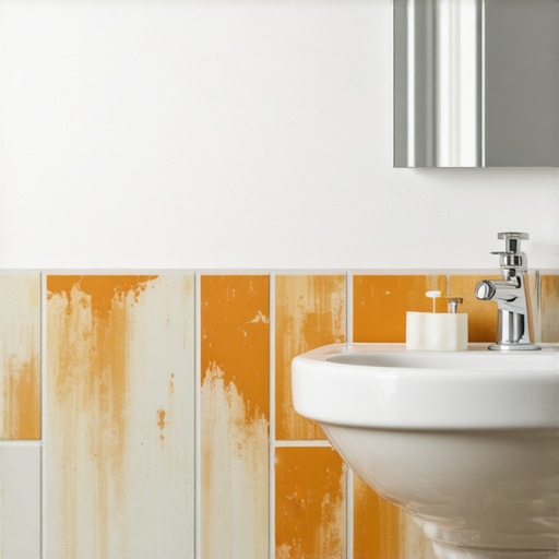 Why Your Grout is Turning Orange in the Guest Bathroom