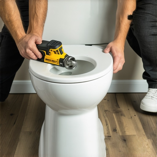 How to Cut Laminate Around a Toilet Base for a Tight Fit
