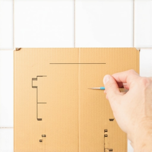 The Cardboard Template Trick for Flawless Tile Cutouts Around Plumbing