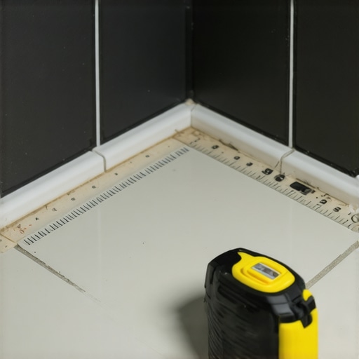 The Chalk Line Trick for Centering Tile in a Small Shower