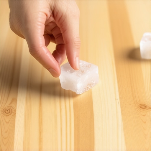 The Ice Cube Trick for Removing Dents from Hardwood