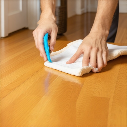 The Mineral Spirits Hack for Removing Stubborn Glue from Hardwood