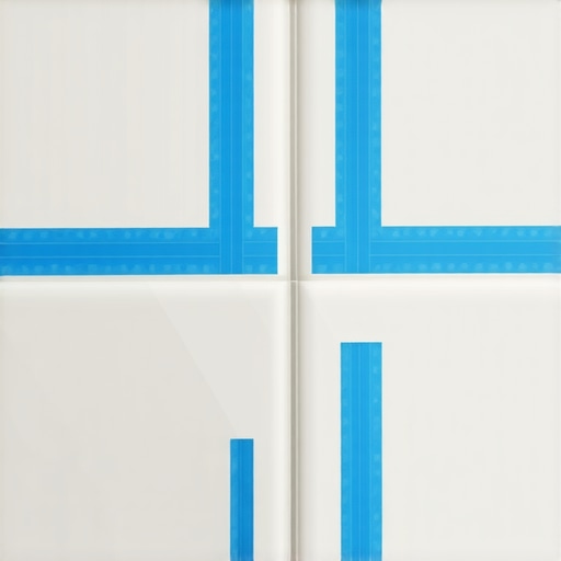 The Painter's Tape Hack for Grouting Vertical Shower Corners