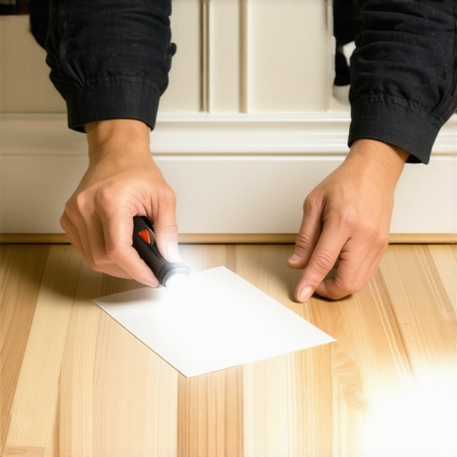 The Paper Test for Finding Air Leaks Under Your Baseboards