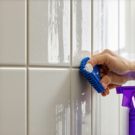 The Right Way to Clean Soap Scum Off Your Bathroom Tile
