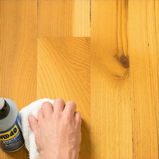 The WD-40 Trick for Removing Scuff Marks from Hardwood