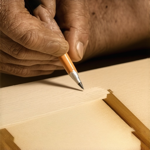 The Wax Pencil Method for Hiding Laminate Core Exposure