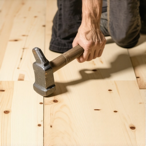 Why You Should Always Use a Dead-Blow Mallet on Click-Lock Planks