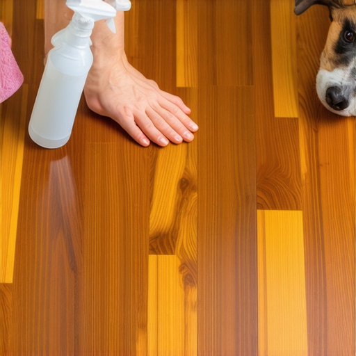 How to Remove Dog Urine Stains from Hardwood Without Sanding