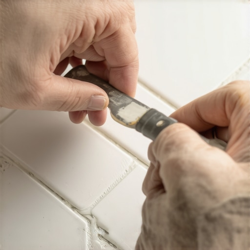 How to Repair a Chipped Porcelain Tile Without Removing It