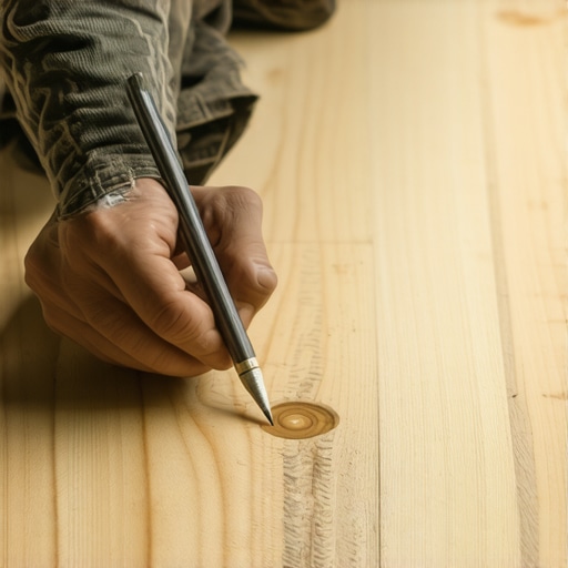 How to Scribe a Perfect Line on Hardwood Bordering a Stone Fireplace