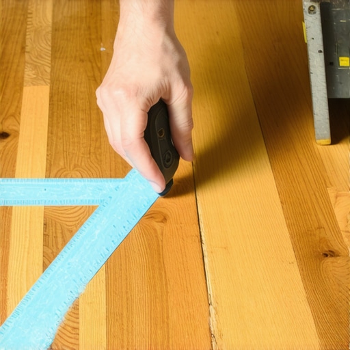 The $5 Chalk Tool for Perfectly Centering Your Hardwood Layout