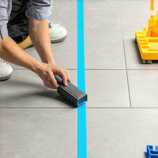 The Chalk Line Hack for Keeping Tile Rows Perfectly Straight