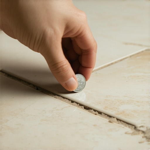 The Coin Test for Finding Hollow Spots in Floor Tile