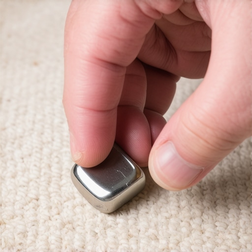 The Magnet Trick for Finding Hidden Floor Screws Under Carpet
