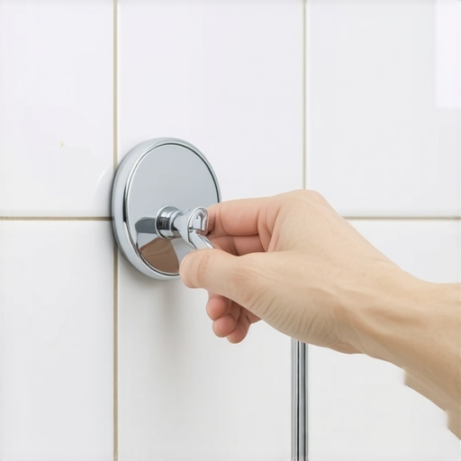 The Mirror Trick for Tiling Hard-to-Reach Shower Corners