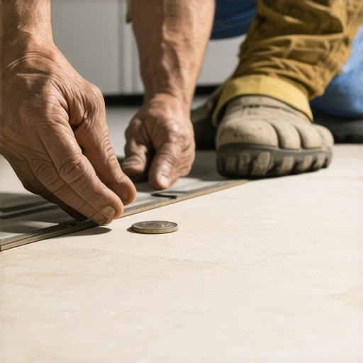 The Nickel Test for Checking Subfloor Levelness Before Laminate