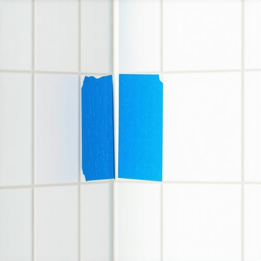 The Painter’s Tape Hack for Grouting Hard-to-Reach Shower Corners