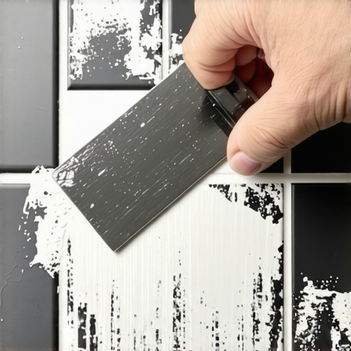 The Razor Blade Trick for Removing Stubborn Grout Haze