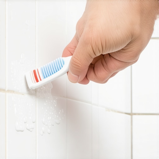 The Toothbrush Method for Deep Cleaning Shower Corners