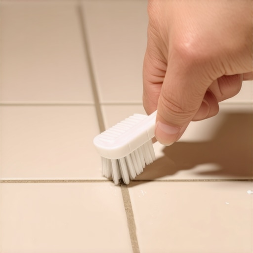 The Toothbrush Trick for Spot Cleaning Stubborn Grout Stains