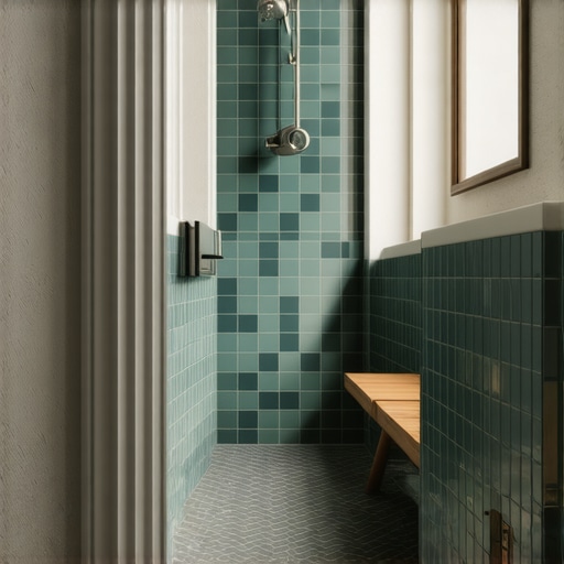 Why Herringbone Patterns Fail in Small Bathrooms