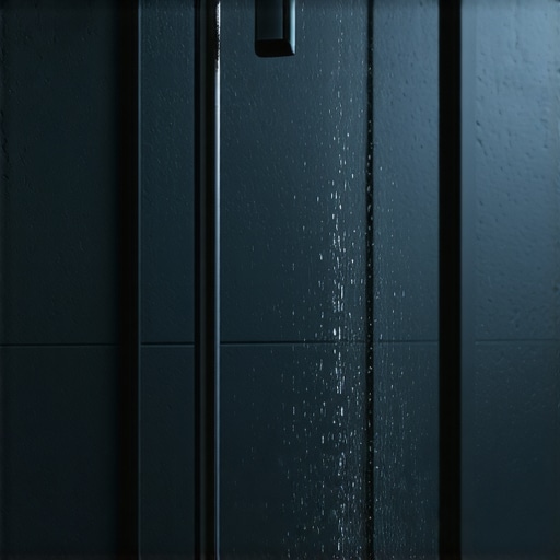 Why Matte Black Shower Hardware Shows Water Spots Instantly